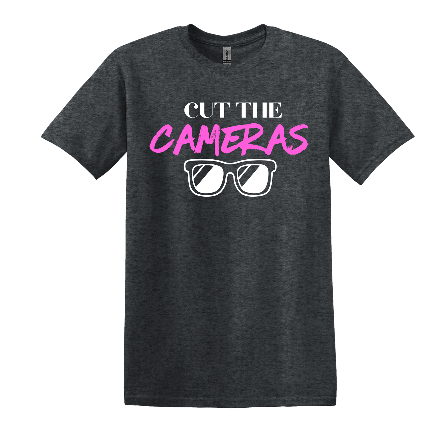 Cut The Cameras T-Shirt Simple